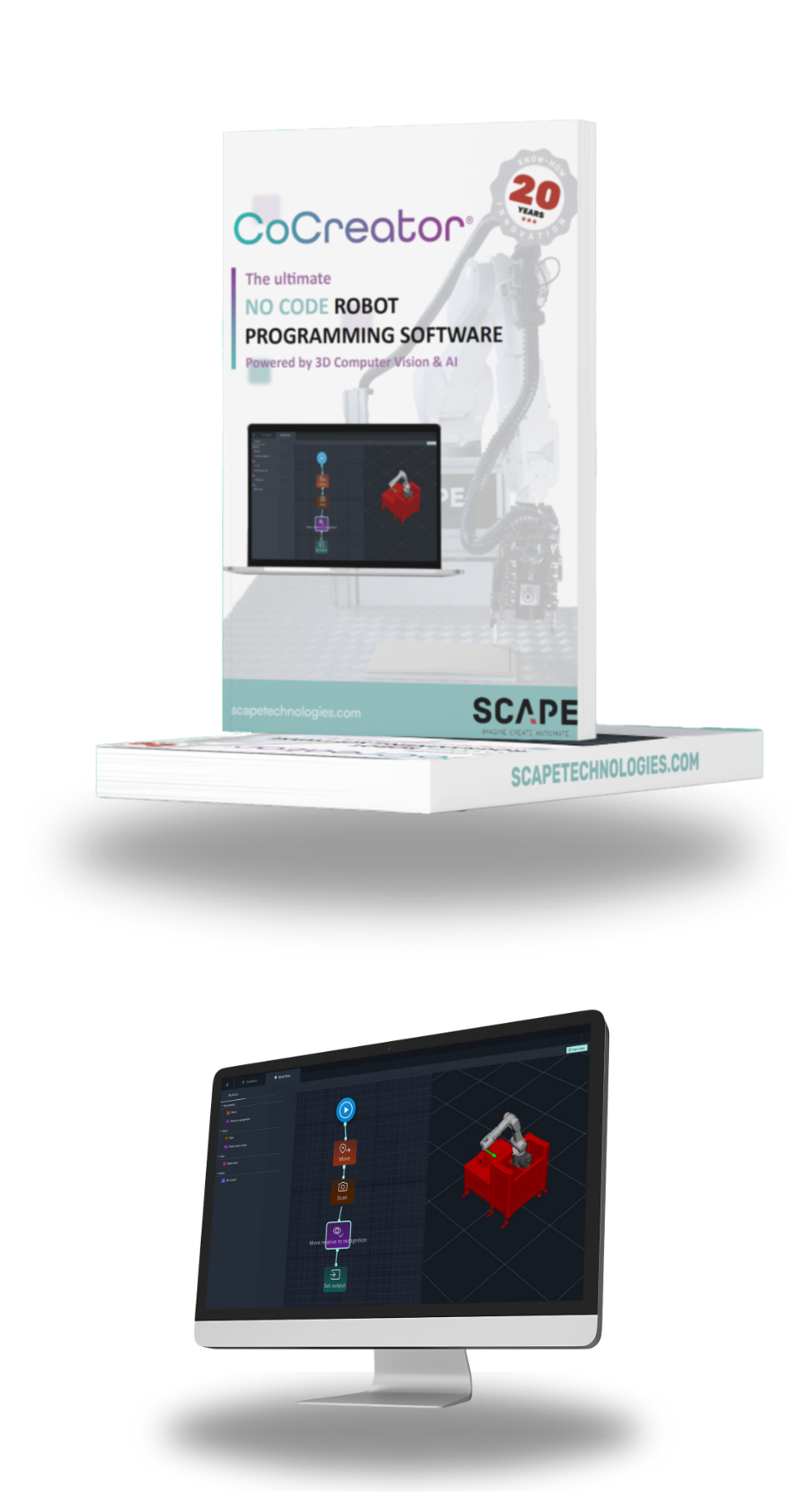 SCAPE CoCreator eBook - the ultimate no code robot programming software